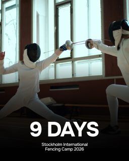 Only 9 days until the first Stockholm Fencing Camp kicks off! 🤺
 
We’re so excited to welcome fencers from around the world for an unforgettable week of training, sparring, and new friendships at Bosön, Sweden’s Olympic Training Centre.
 
Safe travels to everyone joining us—we can’t wait to see you in Stockholm!
 
#StockholmFencingCamp2026