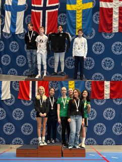 Fantastiska resultat för ÄFK även under NM:s andra dag! 🇸🇪🤺

Medaljer:
🥇 Milo Jaranka – U15 herr
🥇 ÄFK:s damlag – U20
🥈 ÄFK:s herrlag – U20
🥉 Vincent Jakab – U15 herr
🥉 Alvar Ahrling – U20 herr

Övriga individuella resultat 🤺

U15 damer:
•⁠ ⁠Vera Li Sjöblom – 7:e plats

U15 herrar:
•⁠ ⁠Louis Guerin Österlin – 5:e plats
•⁠ ⁠Leon Jaranka – 6:e plats

U20 damer:
•⁠ ⁠Mathilda Andersson – 5:e plats
•⁠ ⁠Carolina Barker – 13:e plats

U20 herrar:
•⁠ ⁠Jonathan Kong – 7:e plats
•⁠ ⁠Frank Voltaire – 19:e plats

ÄFK:s damlag bestod av Mathilda Andersson, Carolina Barker, Vera Li Sjöblom och Cleo Fox (EGF)

ÄFK:s herrlag bestod av Alvar Ahrling, Frank Voltaire, Milo Jaranka och Leon Jaranka.

Totalt under dag två: 2 guld, 1 silver och 2 brons!
Stort grattis till alla våra fäktare för fina prestationer under hela helgen! 👏

Alla resultat går att hitta här:
https://www.fencingworldwide.com/en/34420-2026/tournament/

#ÄFK2026